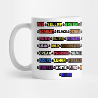 Coat of Many Colours - Joseph Musical Mug